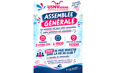 📢 Jour J pour notre AG