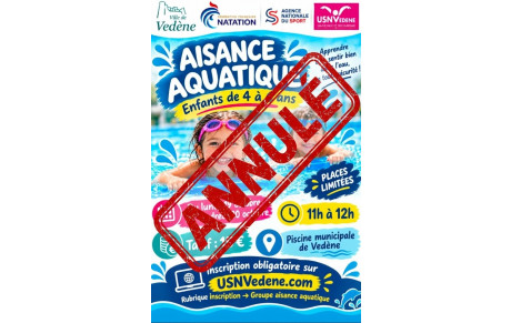 Stage aisance aquatique