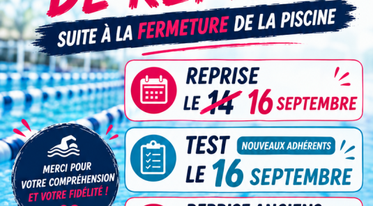 Nouvelle modification de reprise