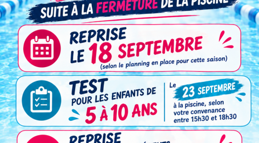 📢🥳 Reprise officielle 🥳📢